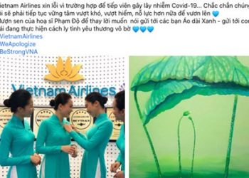 Tiếp viên hàng không Vietnam Airlines đồng loạt treo hashtag #WeApologize thay mặt đồng nghiệp xin lỗi cộng đồng, mong được đối xử văn minh
