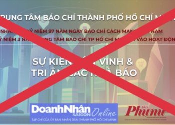 TTBC phối hợp với báo Phụ Nữ TPHCM tổ chức tôn vinh, tri ân nhà báo, kêu gọi tài trợ là tin giả